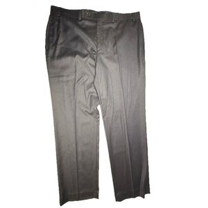 Lauren Ralph Lauren Dress Pants Men's 36x30 Navy‎ Blue Wool Blend Flat Front